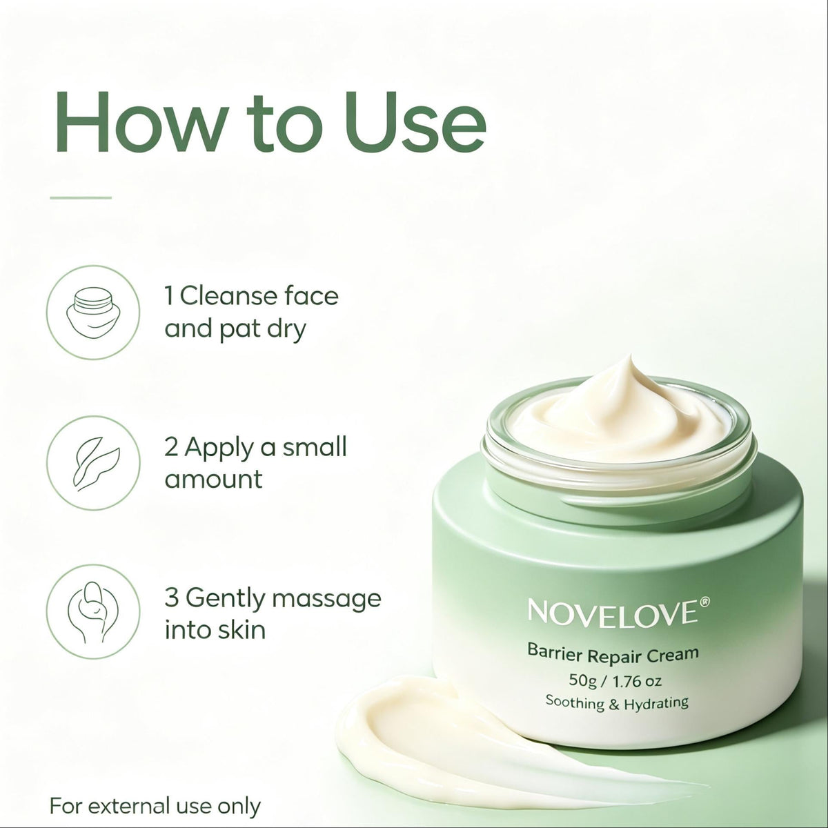 NOVELOVE® Barrier Repair Cream