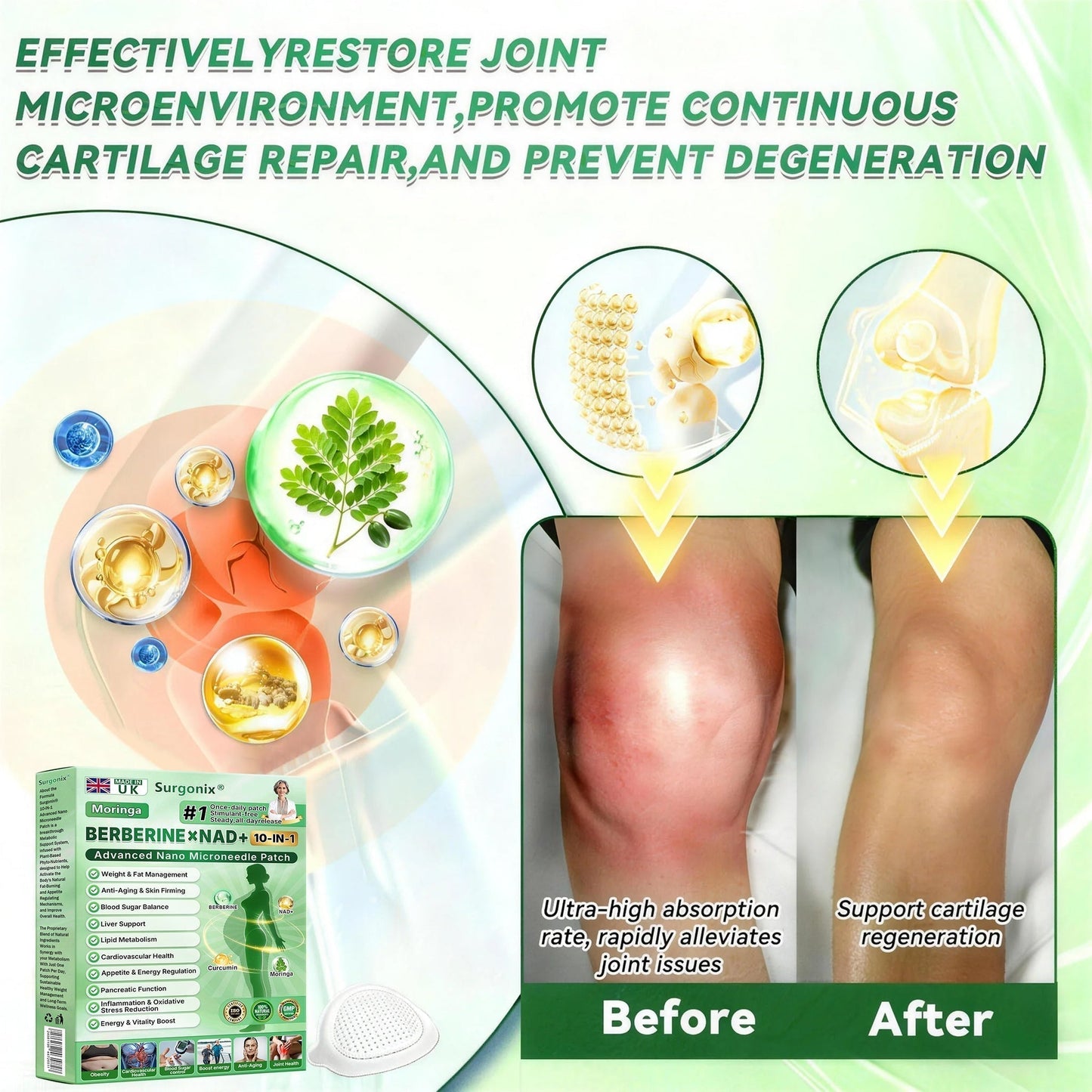 𝗢𝗳𝗳𝗶𝗰𝗶𝗮𝗹 𝘀𝘁𝗼𝗿𝗲  | Ѕurg𝗈nіx® 🍃𝖬𝗈𝗋𝗂𝗇𝗀ɑ · Β𝖾𝗋𝖻𝖾𝗋𝗂𝗇𝖾 & 𝖭𝖠𝖣＋ 10-𝒊𝒏-1 𝑨𝒅𝒗ɑ𝒏𝒄𝒆𝒅 𝑵ɑ𝒏𝒐 𝑴𝒊𝒄𝒓𝒐𝒏𝒆𝒆𝒅𝒍𝒆 𝑷ɑ𝒕𝒄𝒉 🍃 𝑪𝒐𝒎𝒃ɑ𝒕 𝒐𝒃𝒆𝒔𝒊𝒕𝒚, 𝒔ɑ𝒈𝒈𝒊𝒏𝒈 𝒔𝒌𝒊𝒏, 𝒅𝒊ɑ𝒃𝒆𝒕𝒆𝒔, 𝒔𝒍𝒆𝒆𝒑 ɑ𝒑𝒏𝒆ɑ, 𝒋𝒐𝒊𝒏𝒕 𝒊𝒔𝒔𝒖𝒆𝒔 & 𝒎𝒐𝒓𝒆