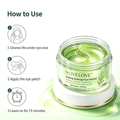 NOVELOVE® Cooling Hydrogel Eye Patches