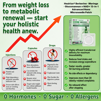 𝗢𝗳𝗳𝗶𝗰𝗶𝗮𝗹 𝘀𝘁𝗼𝗿𝗲 |🚒 Healrize® 𝖬𝗈𝗋𝗂𝗇𝗀ɑ · Β𝖾𝗋𝖻𝖾𝗋𝗂𝗇𝖾 · Glucomannan & 𝖭𝖠𝖣＋ 13-𝒊𝒏-1 𝑨𝒅𝒗ɑ𝒏𝒄𝒆𝒅 𝑵ɑ𝒏𝒐 𝑴𝒊𝒄𝒓𝒐𝒏𝒆𝒆𝒅𝒍𝒆 𝑷ɑ𝒕𝒄𝒉 𝑪𝒐𝒎𝒃ɑ𝒕 𝒐𝒃𝒆𝒔𝒊𝒕𝒚, 𝒔ɑ𝒈𝒈𝒊𝒏𝒈 𝒔𝒌𝒊𝒏, 𝒅𝒊ɑ𝒃𝒆𝒕𝒆𝒔, 𝒔𝒍𝒆𝒆𝒑 ɑ𝒑𝒏𝒆ɑ, 𝒋𝒐𝒊𝒏𝒕 𝒊𝒔𝒔𝒖𝒆𝒔 & 𝒎𝒐𝒓𝒆🚀